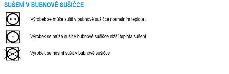 SYMBOLY PÉČE O PRÁDLO